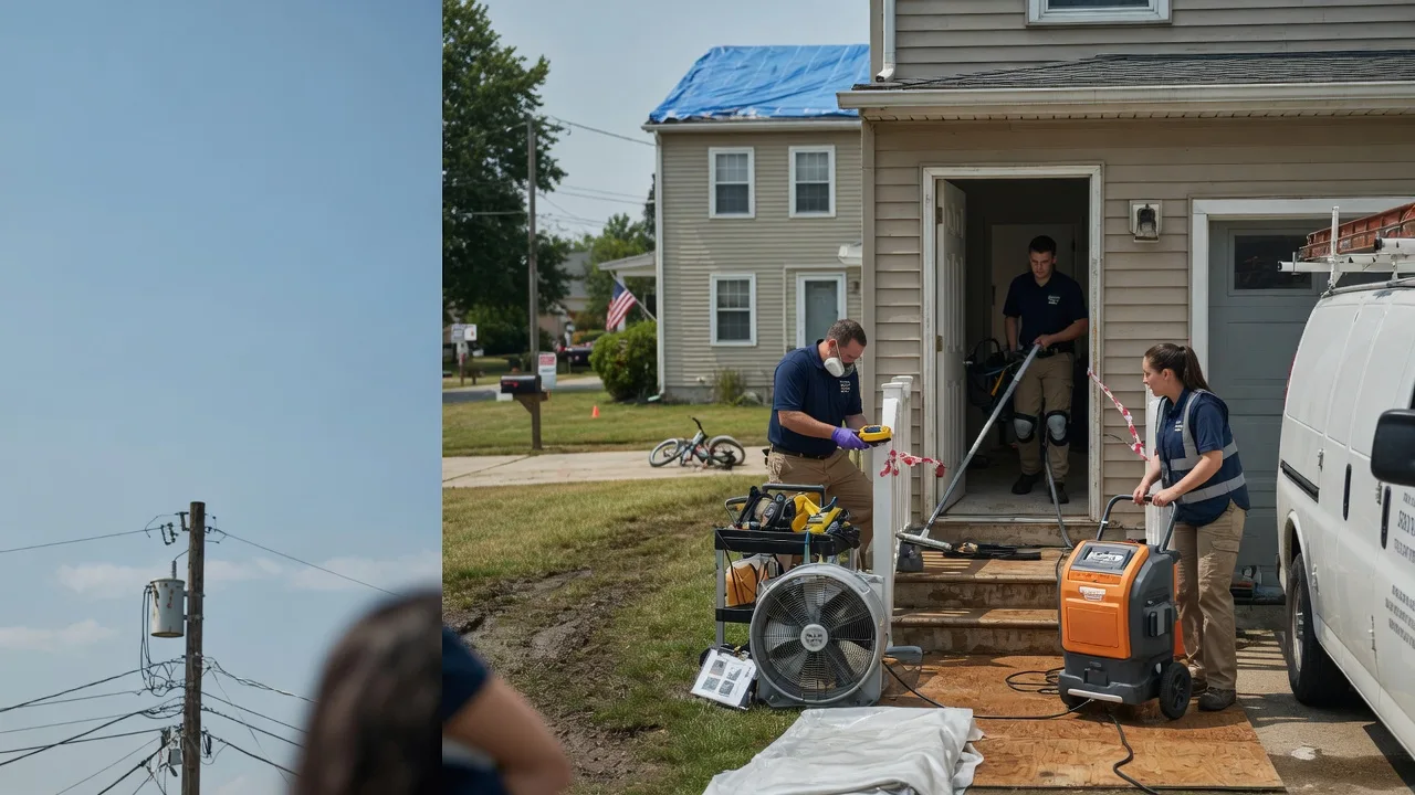 Water Damage Repair in Petroleum, IN near me